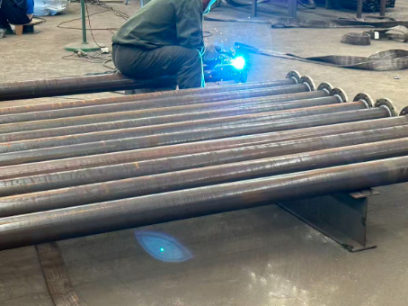 威海20#无缝注浆管加工108*6钢花管棚管